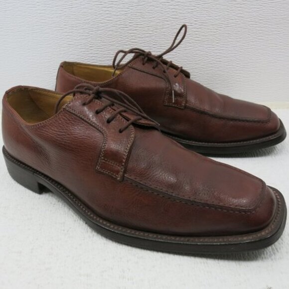 Dario Dodoni Leather Dress Men\'s Fashion Oxfords Footwear Shoes Italy 42